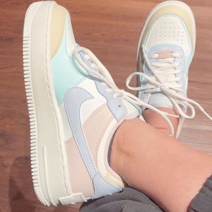 Pastel Nike Air Forces